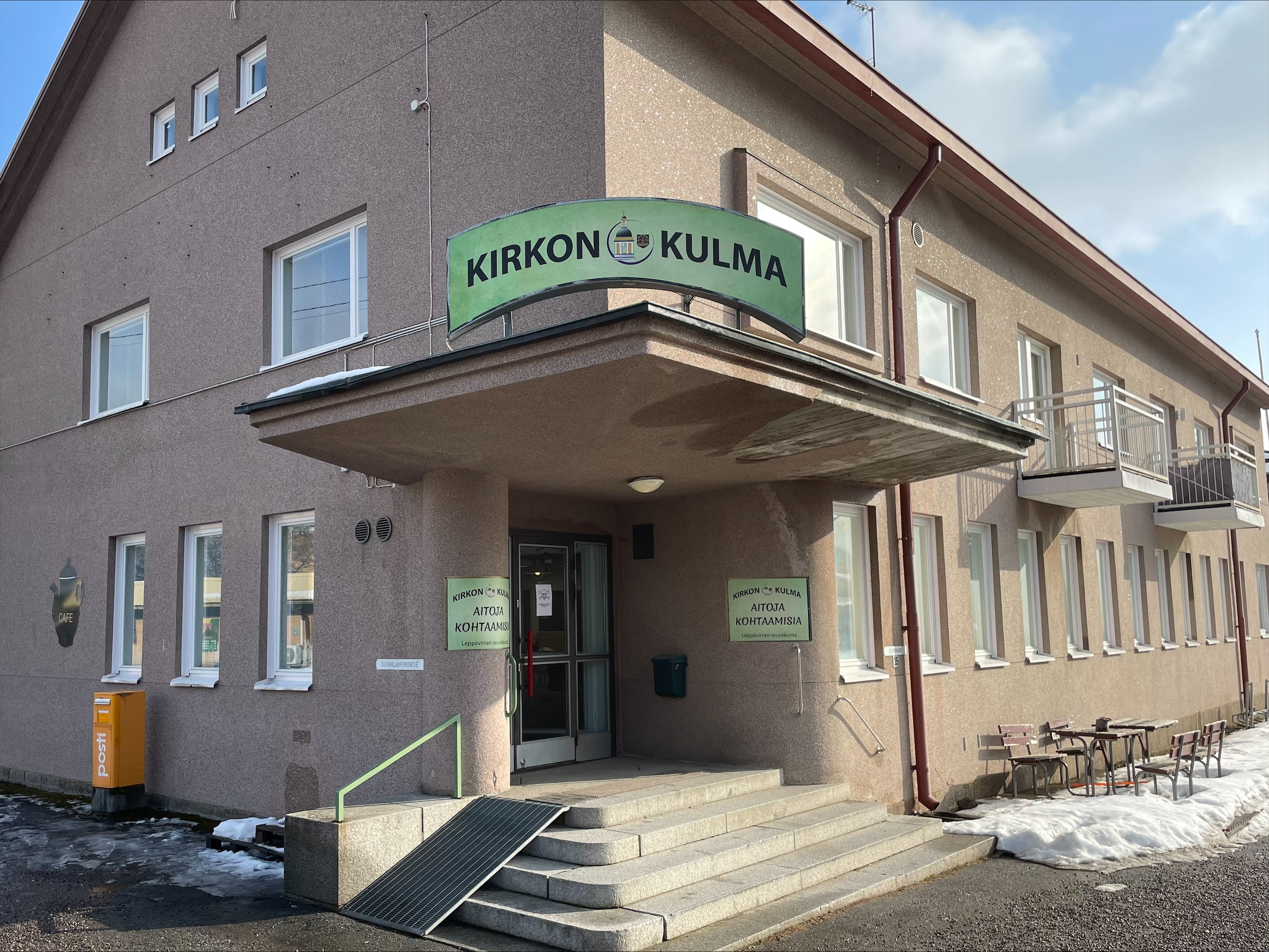 Ulkokuva Kirkonkulmasta