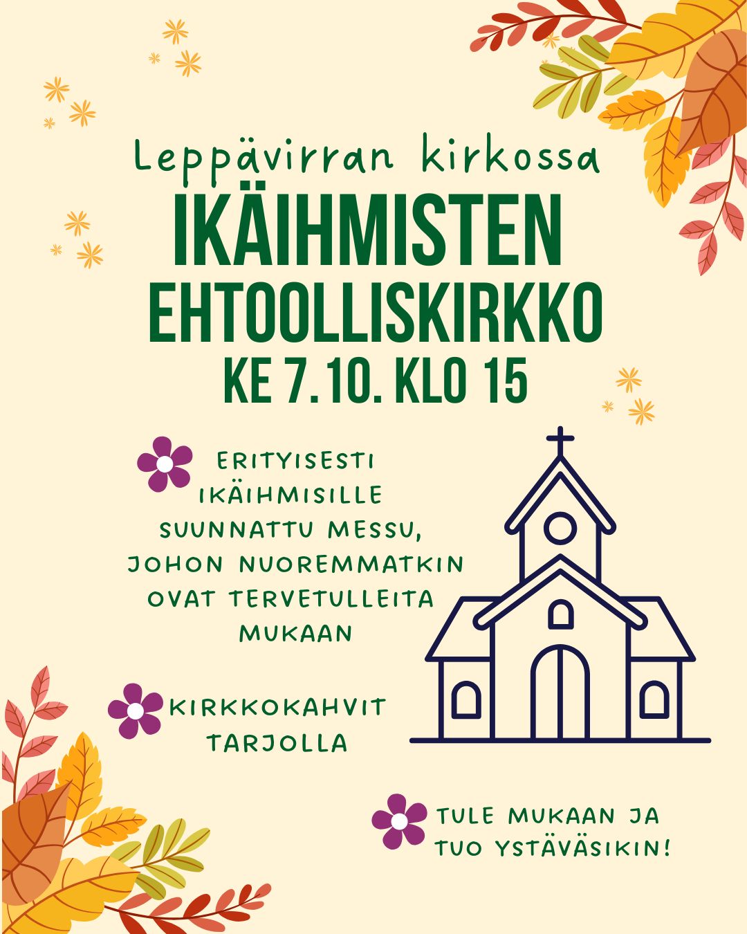 Ikäihmisten ehtoolliskirkko