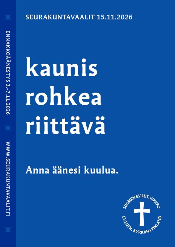 kaunis rohkea riittävä Anna äänesi kuulua sinisellä pohjalla